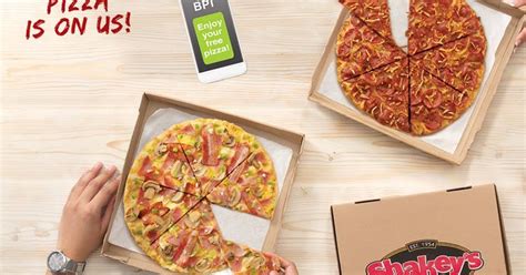 bpi credit card shakeys promo